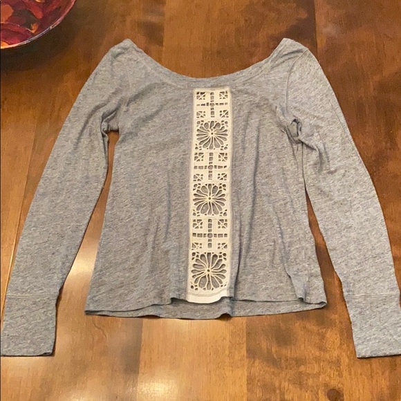 Grey anthropologie long sleeve - Picture 1 of 8